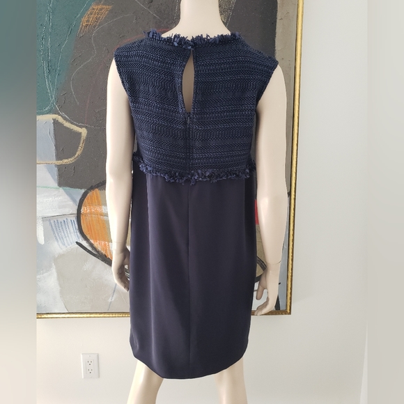 Marella by Max Mara | Shift Dress with Woven Details - Picture 2 of 6